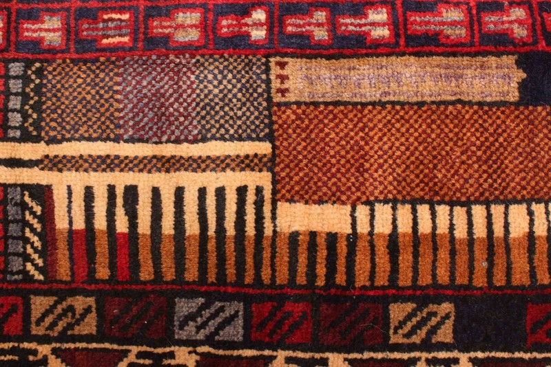 Traditional Vintage Hand-Knotted Area Rug 3'11" x 5'7" Oriental Wool Carpet gallery