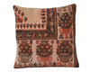 Antique Pillow Cover Sofa Rug 16'' x 16'' Made of Antique Cushion Cover Carpet gallery