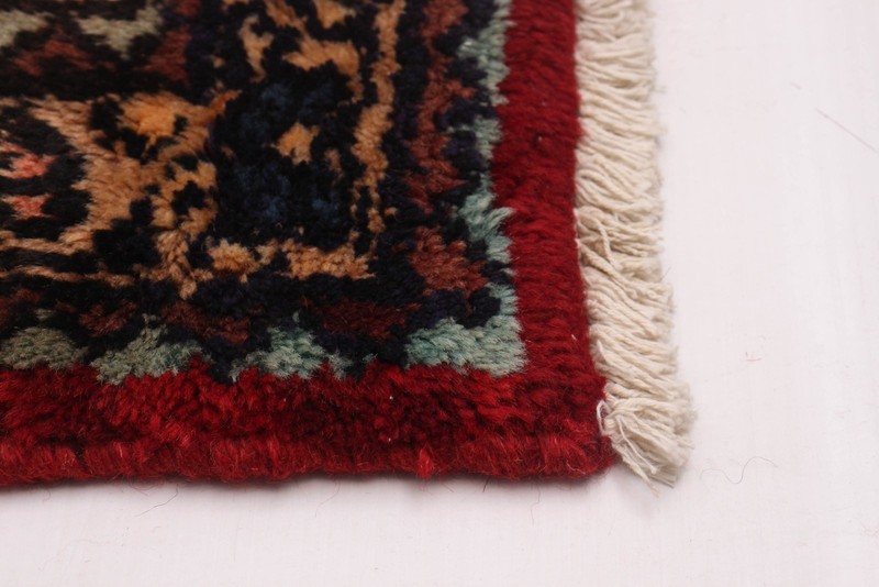 Vintage Hand-Knotted Area Rug 3'9" x 5'10" Traditional Oriental Wool Carpet gallery
