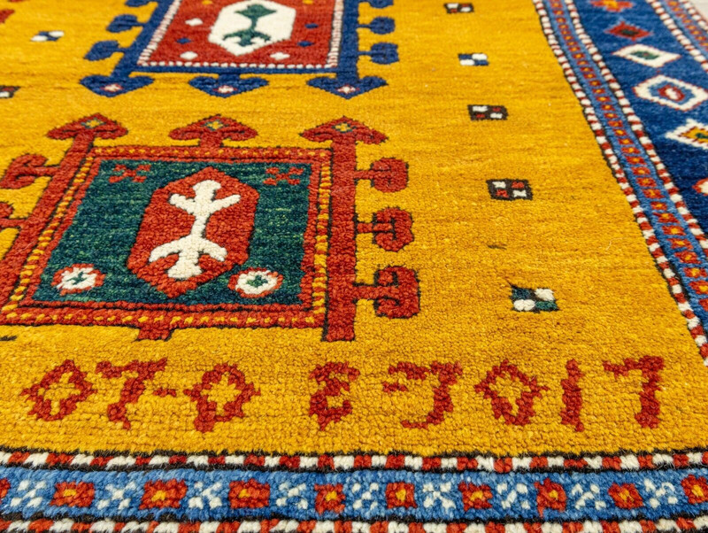 Hand-Knotted 5.3x7.10 ft Turkish Oushak Area Rug,Antique Style Natural Color Rug gallery