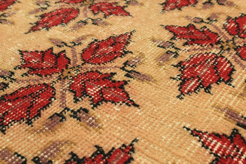 Traditional Vintage Hand-Knotted Area Rug 4'9" x 7'10" Oriental Wool Carpet gallery