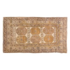 Vintage Rug,Large Rug,Oushak Rug,Turkish Rug,Area Rug,4.8 x 7.10 feet