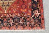 Coral Medallion Tribal Turkish 4' 9" x 7' 9" Orange Hand Knotted Area Rug gallery
