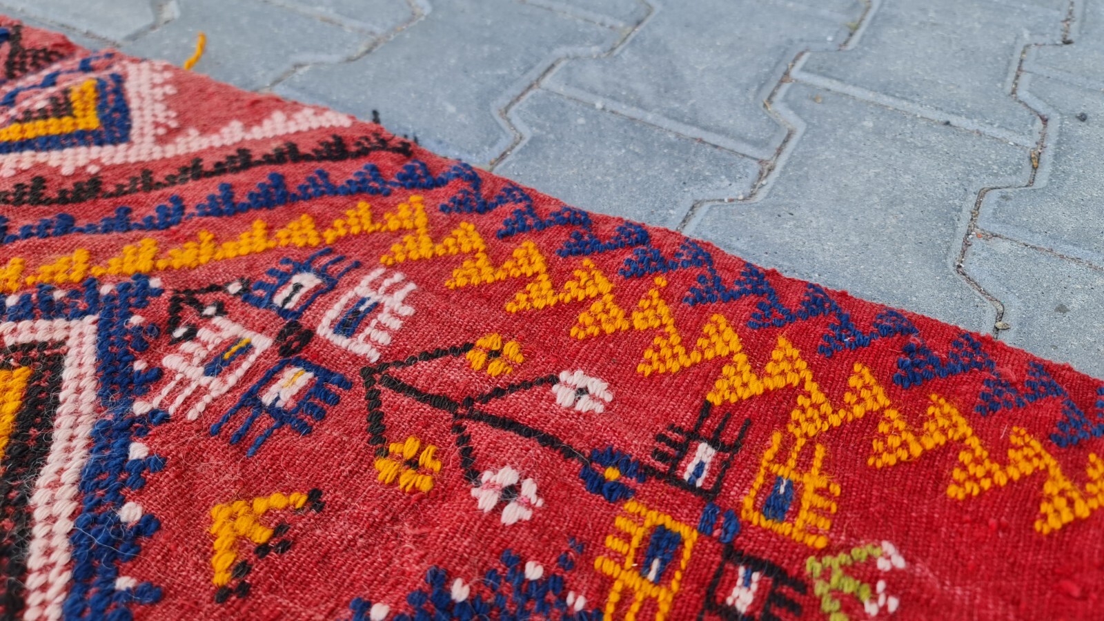 Monastery Rug, Antique Kilim, oriental kilim, antique rug, kilim rug, baho rug gallery