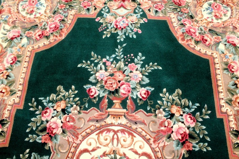 9X6 EXQUISITE MINT 300+KPSI HAND KNOTTED VEGETABLE DYE TABRIZZ TURKISH WOOL RUG gallery
