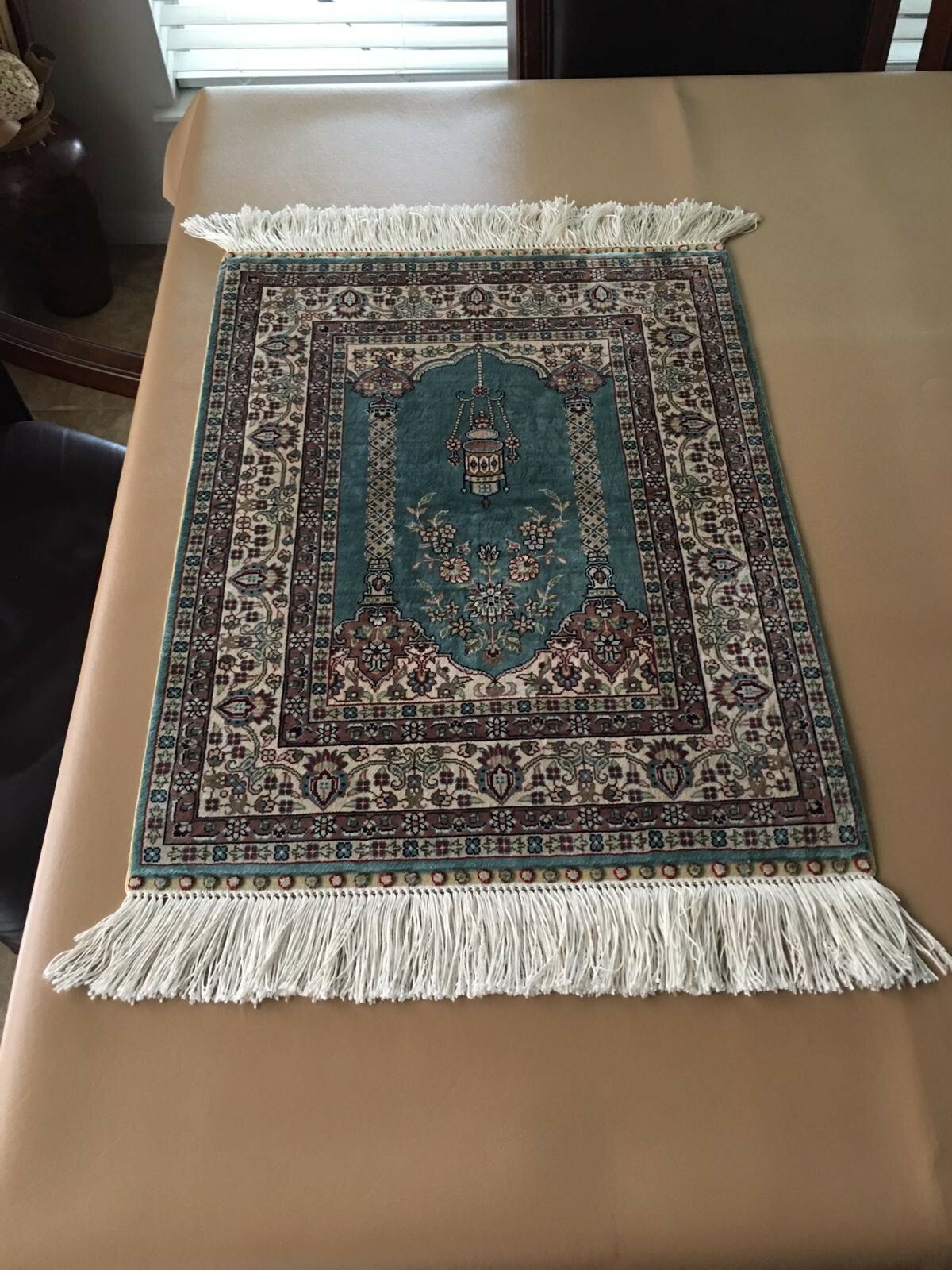 Hereke Silk On Silk Rug Hand Knotted gallery