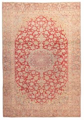 Vintage 9’1″ x 13’1″ Traditional Hand Knotted Vegetable Dye Wool Area Rug