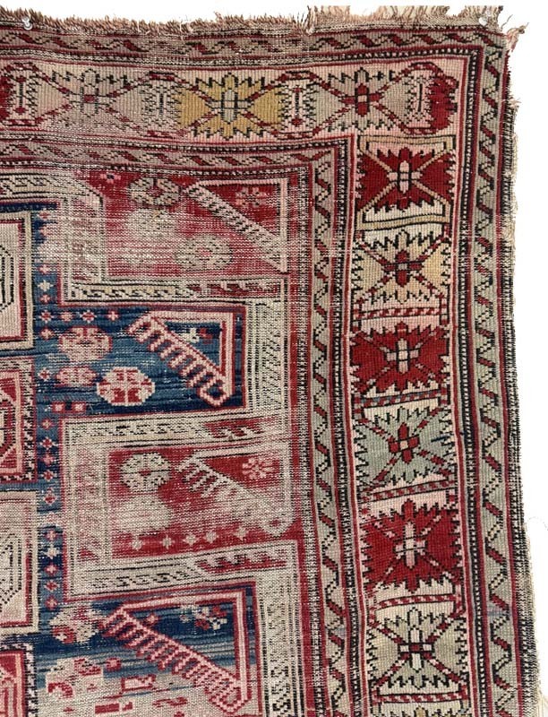 OLD CAUCASIAN SHIRVAN RUG gallery