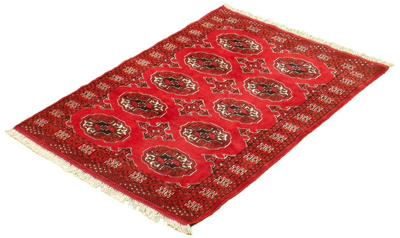Vintage Traditional Hand-Knotted Area Rug 3'4" x 4'8" Oriental Wool Carpet gallery
