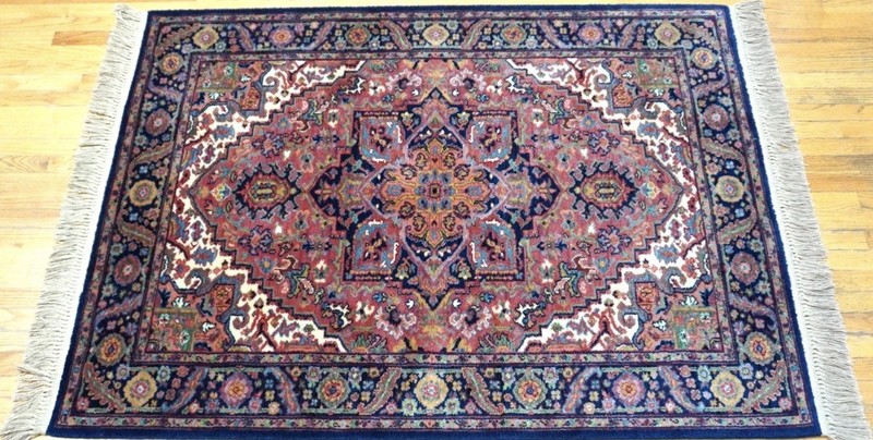 Original Karastan Herizz 700-726 Wool Rug 4'3" x 6' Excellent gallery