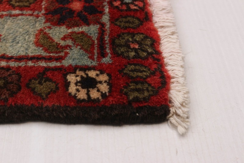 Vintage Hand-knotted Runner Rug 3'1" x 9'7" Traditional Oriental Wool Carpet gallery