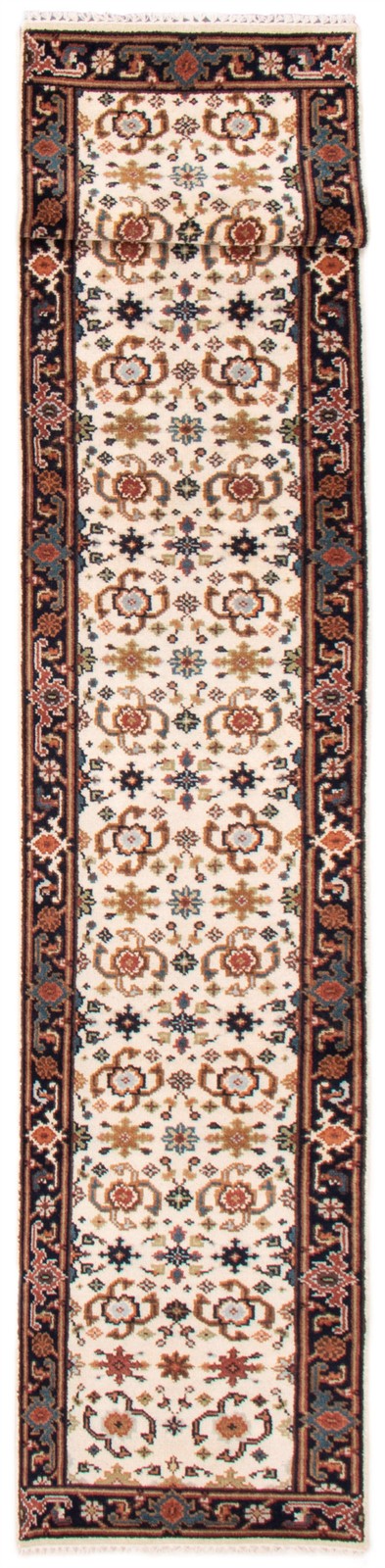 2'7" x 15'8" Vintage Hand-knotted Runner Rug Traditional Oriental Wool Carpet gallery