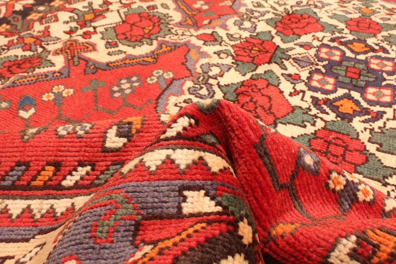 Vintage Geometric Area Rug 5'4" x 9'9" Traditional Hand-Knotted Wool Carpet gallery