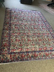Early 20th Century Arts & Crafts Era Hand Knotted Large Area Rug 16′ 2″ x 10′ 11