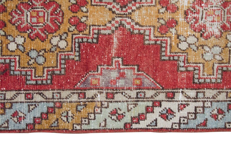 2'7 X 8'10 feet Runner Rug,Turkish Runner,Vintage Runner,Oushak Rug,Floor Rug gallery