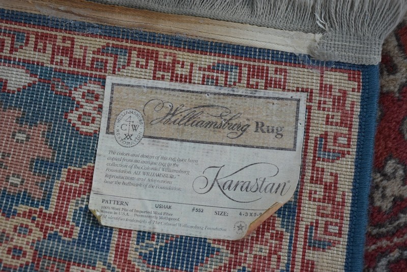 Karastan WILLIAMSBURG Rug Collection 552 USHAK 4.3x5.9 Nice #USH3 gallery