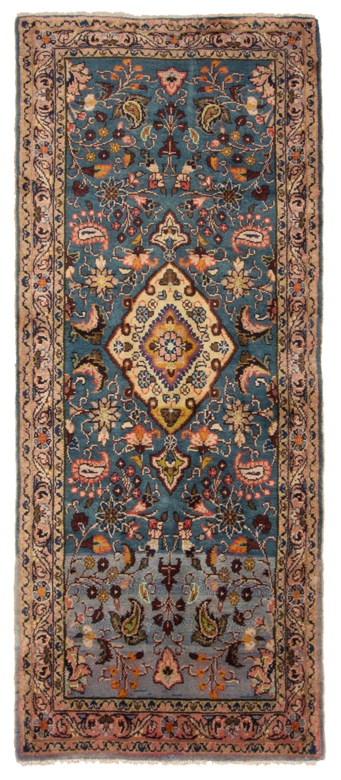 Vintage 2'5" x 5'9" Traditional Hand Knotted Vegetable Dye Wool Area Rug gallery