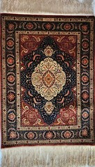 Fine Genuine Handmade Signed Turkish Hereke Shirinian Silk Rug