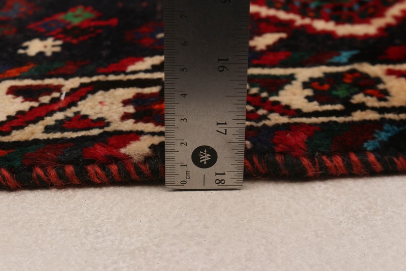Vintage Hand-Knotted Area Rug 3'10" x 5'1" Traditional Wool Carpet gallery