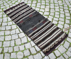 Antique Saddlebag Rug 23” x 54” Collector Item Tribal Completely Saddlebag Rug