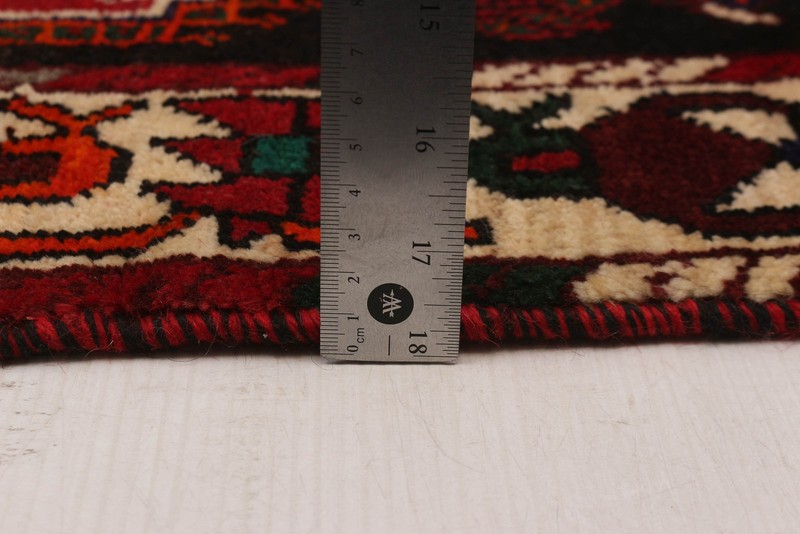 Vintage 3'7" x 5'1" Traditional Hand Knotted Vegetable Dye Wool Area Rug gallery