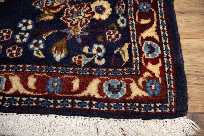 Vintage Pictorial Oriental Rug Handmade Wool Small Area Entryway Carpet 2x3 Ft gallery