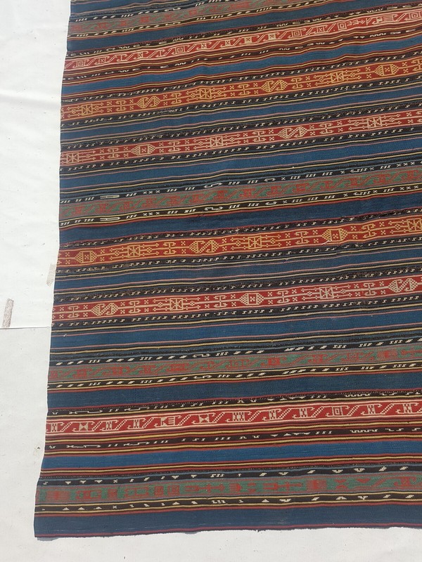 Antique Traditional Handcrafted Turkish Kilim Rug for Home Décor 288x163 cm gallery