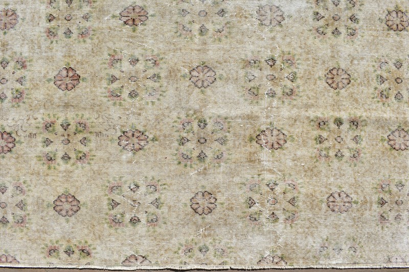 Turkish Rug 68''x99'' Hand Knotted 5x8 Vintage Muted Color Carpet 174x252cm gallery