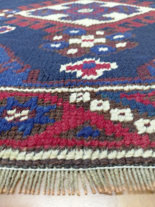 Antique South Rug 2.16x1.96 ft, Oriental Handmade Wool Rug, Turkish Small Rug gallery