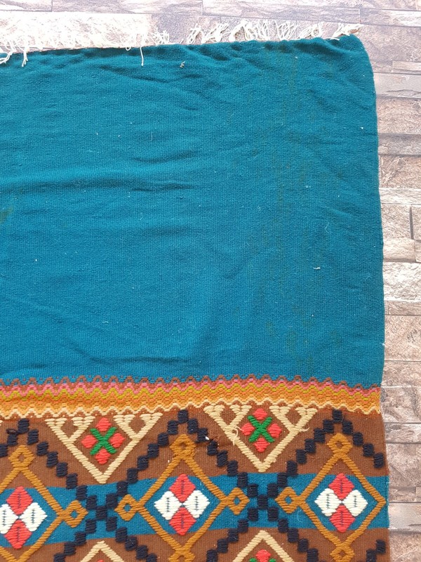 Vintage Handmade Traditional Afghani Kilim Floor Rug Carpet 250x132 cm gallery