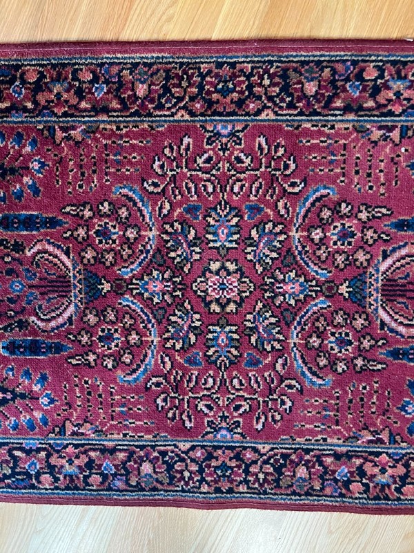 Karastan Rare Vintage Wool Rug Pattern Number 5517 ~ 2ft 1.75in X 4ft 10.5in gallery
