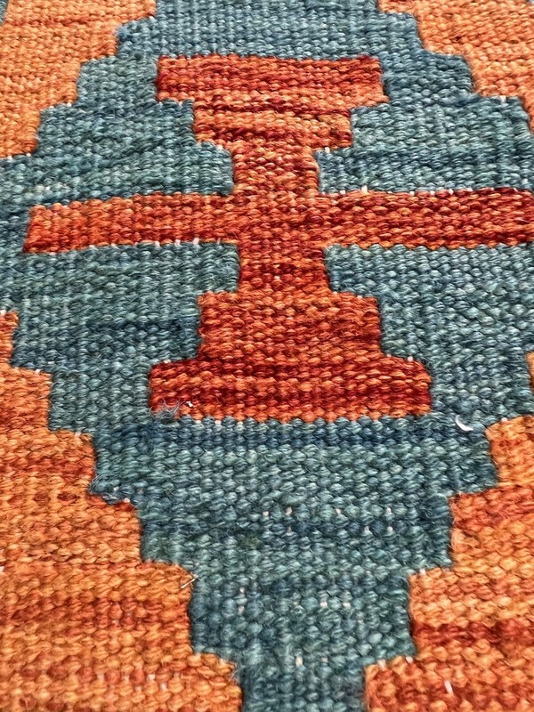 Vintage Kilim Traditional Hand Made Oriental Wool Kilim 5ftx3.2ft 145cmx103cm gallery