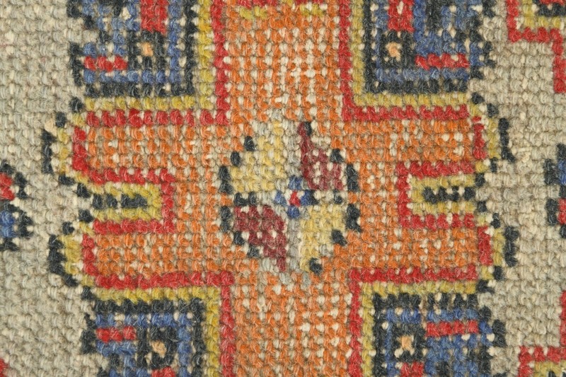 Turkish Door Mat Small Rug 2x3 Hand-Knotted Vintage Oushak Mini Rug Carpet,896 gallery