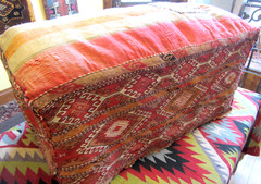Caucasian Turkish Nomad Tribal Mafrash Shahsavan Camel Cargo Bag Soumak 18x18x40