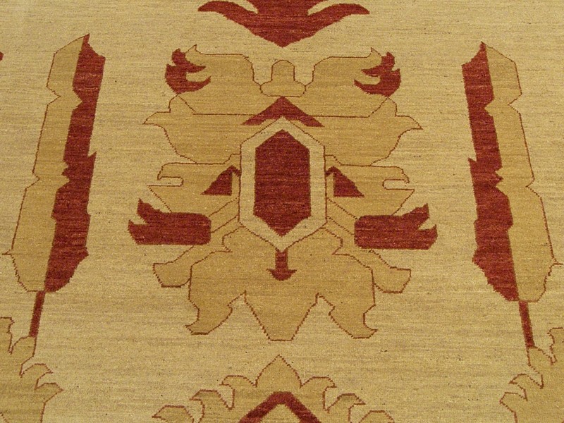 12 x 16 Handmade High Quality Afghan Serapi Rug_Natural Dyes Hand Spun Fine Wool gallery