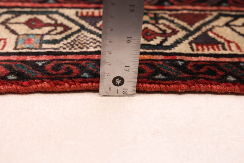 Vintage Hand-knotted Runner Rug 2'10" x 12'9" Traditional Oriental Wool Carpet gallery