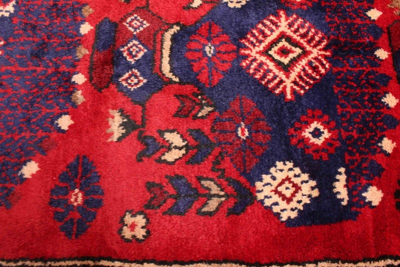 Vintage Traditional Hand-Knotted Area Rug 4'8" x 6'7" Oriental Wool Carpet gallery