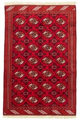 Vintage Red Traditional 5’0″ x 7’7″ Hand-Knotted Oriental Wool Area Rug