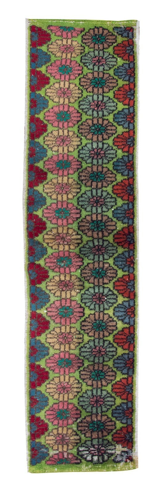 Turkish Runner,Vintage Style Runner,Oushak Rug,Floor Rug,Runner Rug, 1'4X6 feet gallery