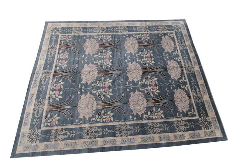 12X15 Vintage Arts & Crafts Rug Rare Art Nouveau William Morris Art Deco Rug gallery
