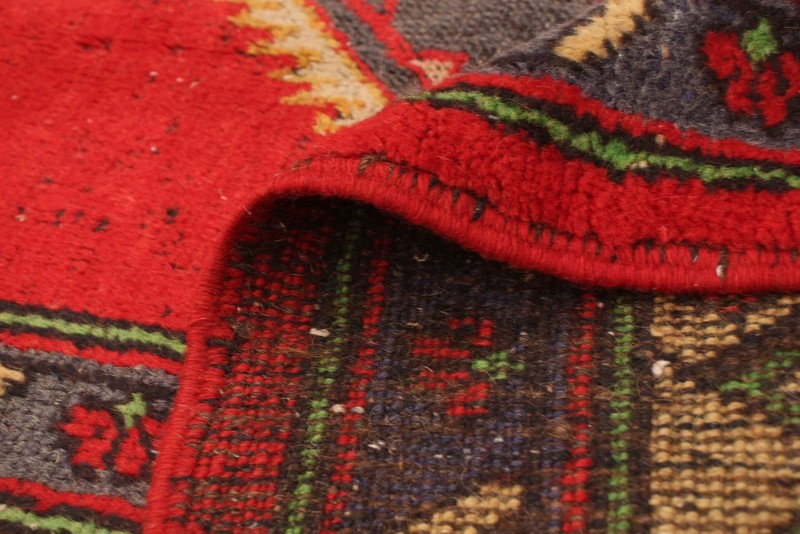 Vintage Hand-knotted Runner Rug 4'10" x 11'3" Traditional Oriental Wool Carpet gallery