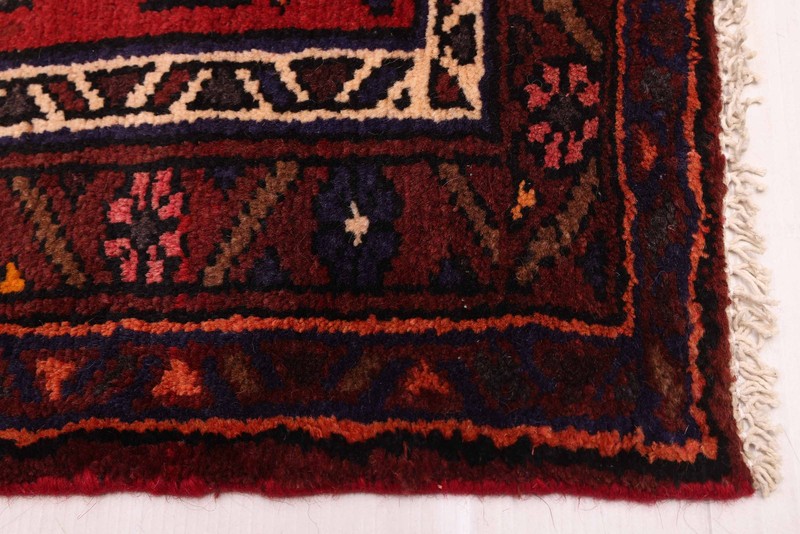 Vintage 4'3" x 7'5" Traditional Hand Knotted Vegetable Dye Wool Area Rug gallery