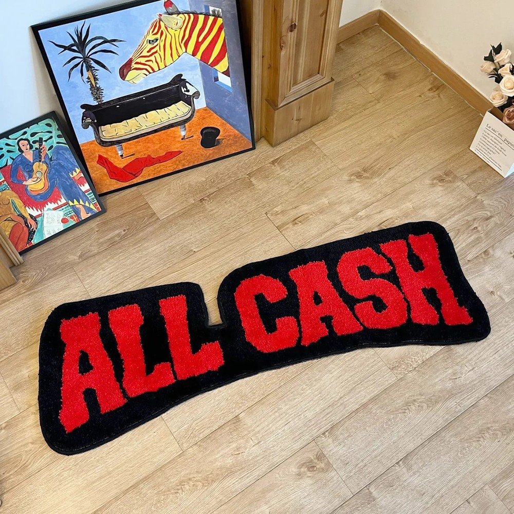 All Cash Tufted Rug 3D Anime Rugs Floor Safety Pad Aesthetic Home Room Carpet