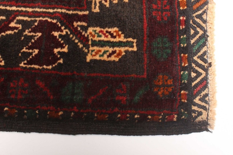 Vintage Traditional Hand-Knotted Area Rug 4'0" x 5'10" Oriental Wool Carpet gallery