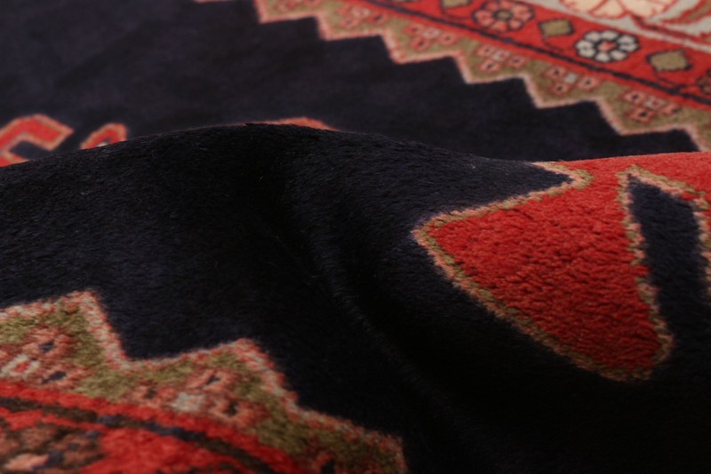Vintage Hand-knotted Runner Rug 3'1" x 9'7" Traditional Oriental Wool Carpet gallery