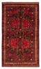 Vintage Hand-Knotted Area Rug 3'4" x 6'8" Traditional Oriental Wool Carpet gallery