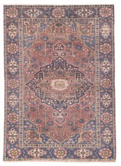 Traditional Vintage Hand-Knotted Area Rug 4’7″ x 6’4″ Oriental Wool Carpet