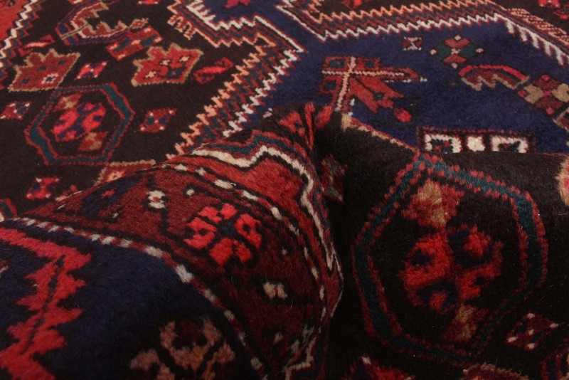 Vintage 4'6" x 4'5" Traditional Hand Knotted Vegetable Dye Wool Area Rug gallery