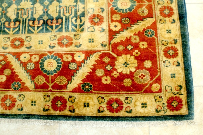 9X12 EXQUISITE MINT 200+KPSI HAND KNOTED VEGETABLE DYE WOOL KASHANN TURKISH RUG gallery