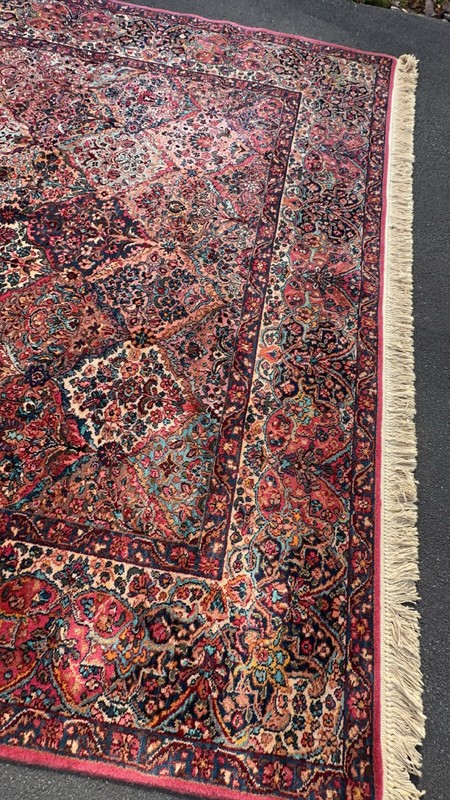 Beautiful Antique American Karastan 717 Kirman Rug 5x6FT gallery